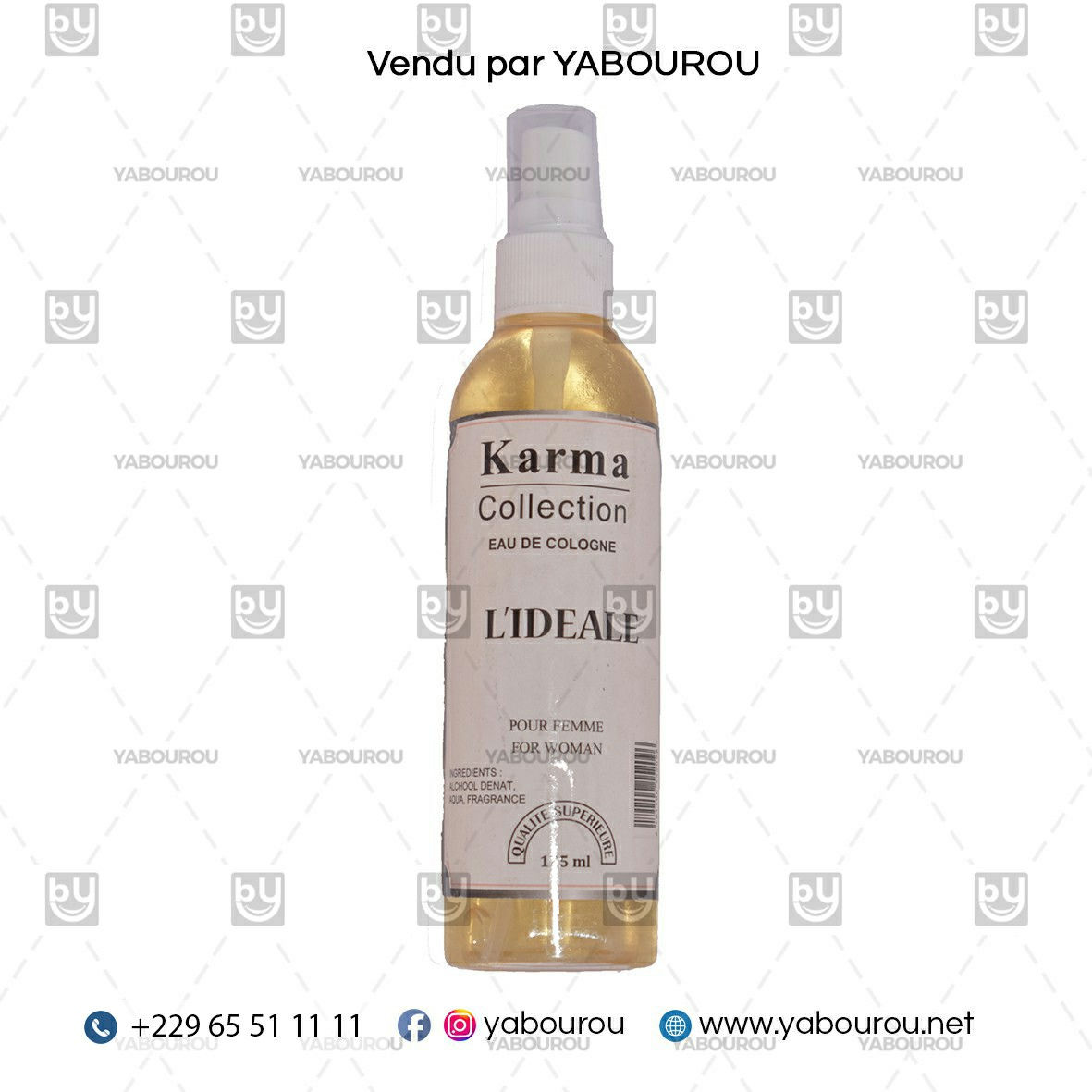 EAU DE COLOGNE L’IDÉAL COLLECTION KARMA POUR HOMME (250 ML)