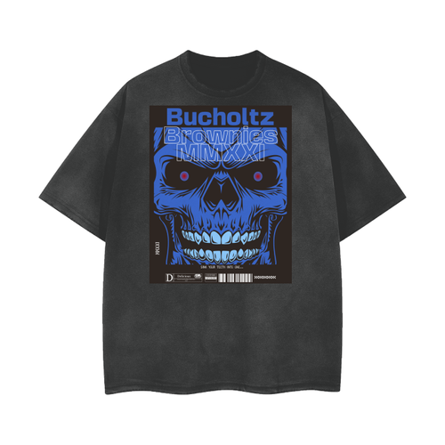 Tシャツ・カットソー Luxury Street Wear washed vintage brave brown be unisexual org.jpg