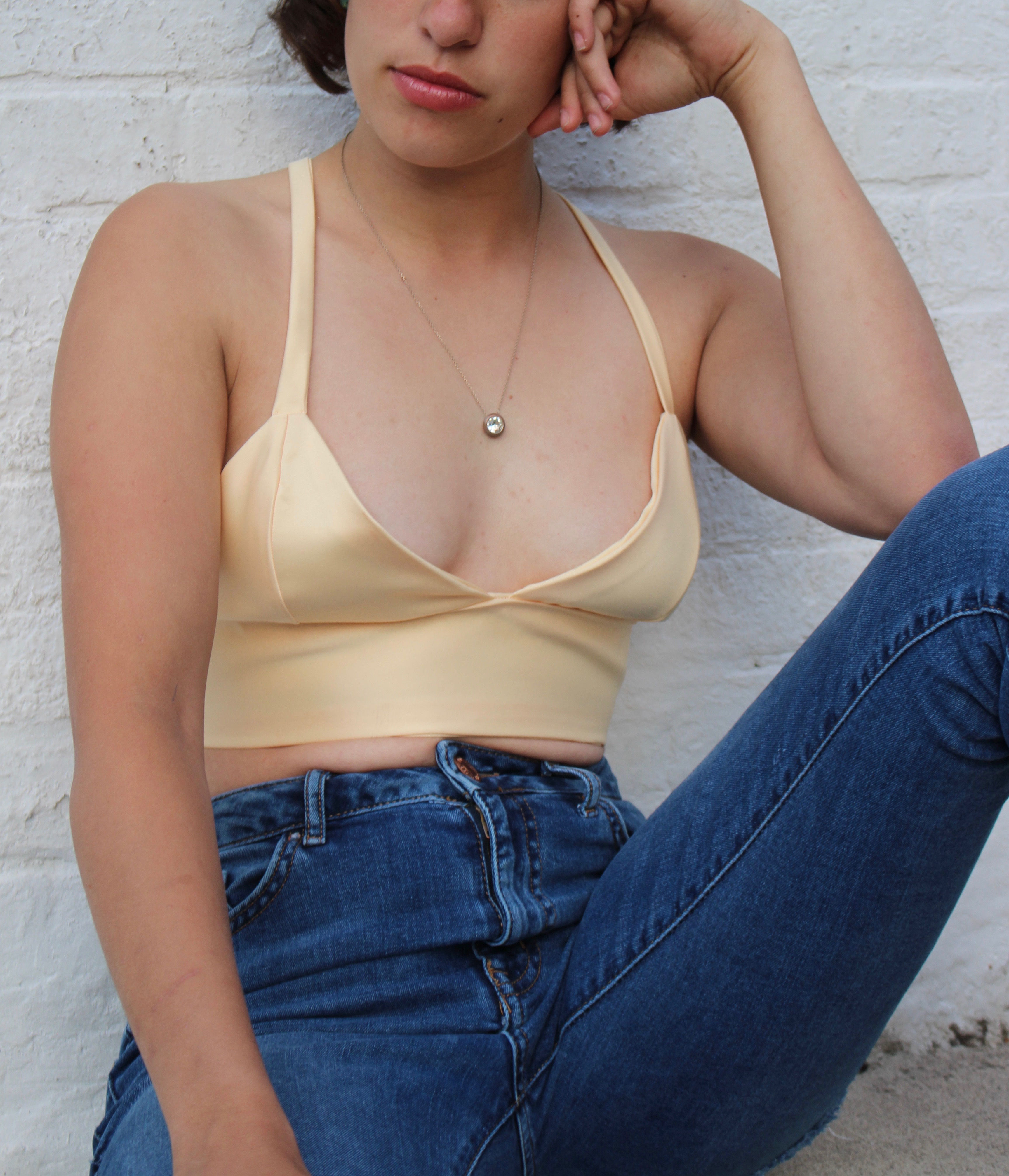 Satin Triangle Tie-Up