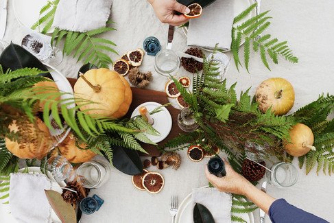 forage for tablescape items