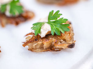 Smoked Trout Dip with Rosti Potatoes