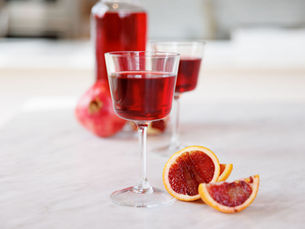 Cold Brew Hibiscus Sangria