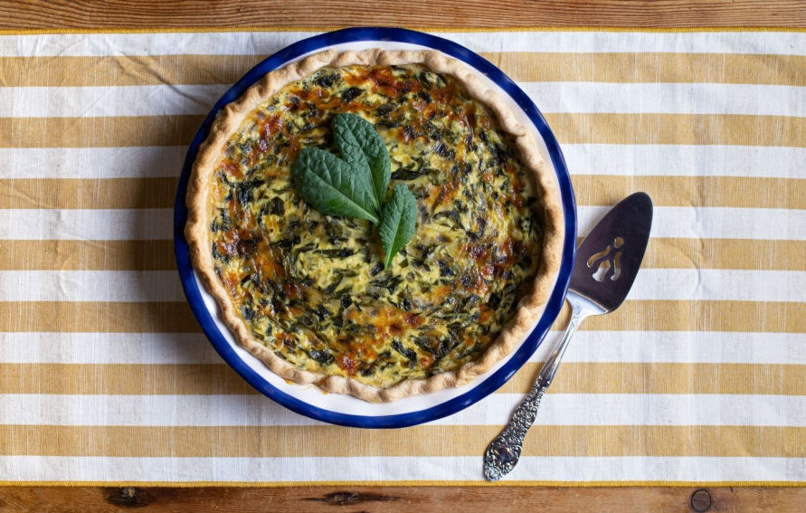 farmers market quiche