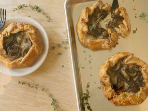 Mushroom and Herb Galette