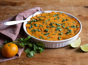 Spicy Cilantro Lime Sweet Potatoes