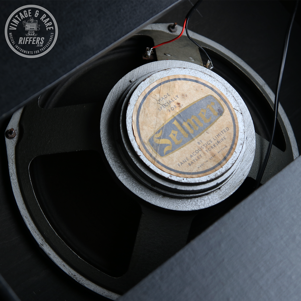 Thumbnail: Serviced* c.1963 Super Rare Selmer Futurama Bassist Major Amplifier