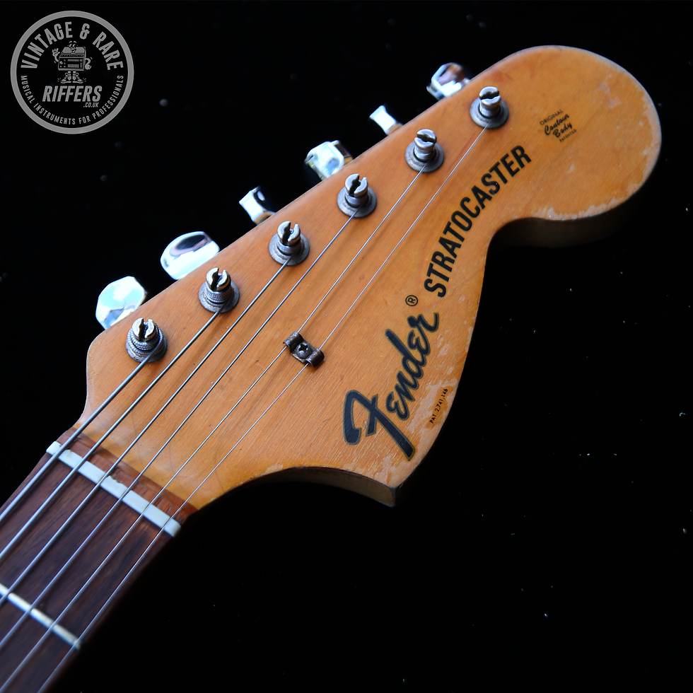 Thumbnail: 1971 Hardtail Fender Stratocaster, Shaded Sunburst