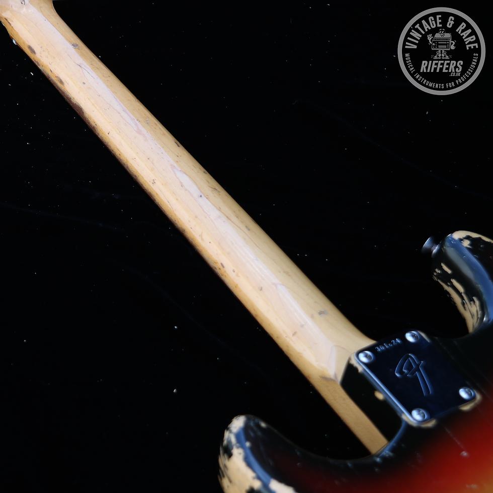Thumbnail: 1971 Hardtail Fender Stratocaster, Shaded Sunburst