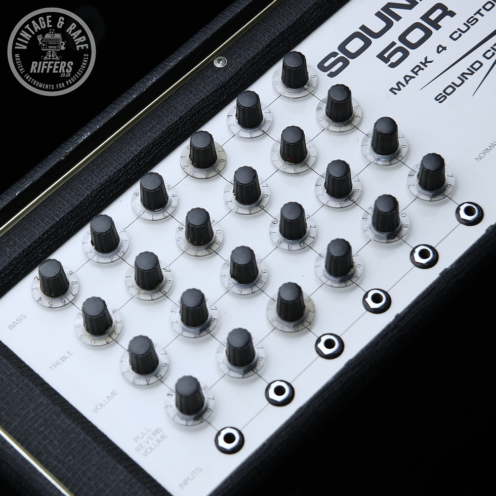 Thumbnail: *Serviced* c.1970s Sound City PA 50R Dallas Arbiter London PA System MK 4