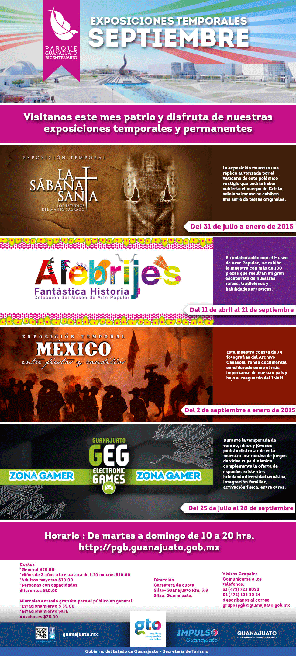 Mailing Mensual de Exposiciones