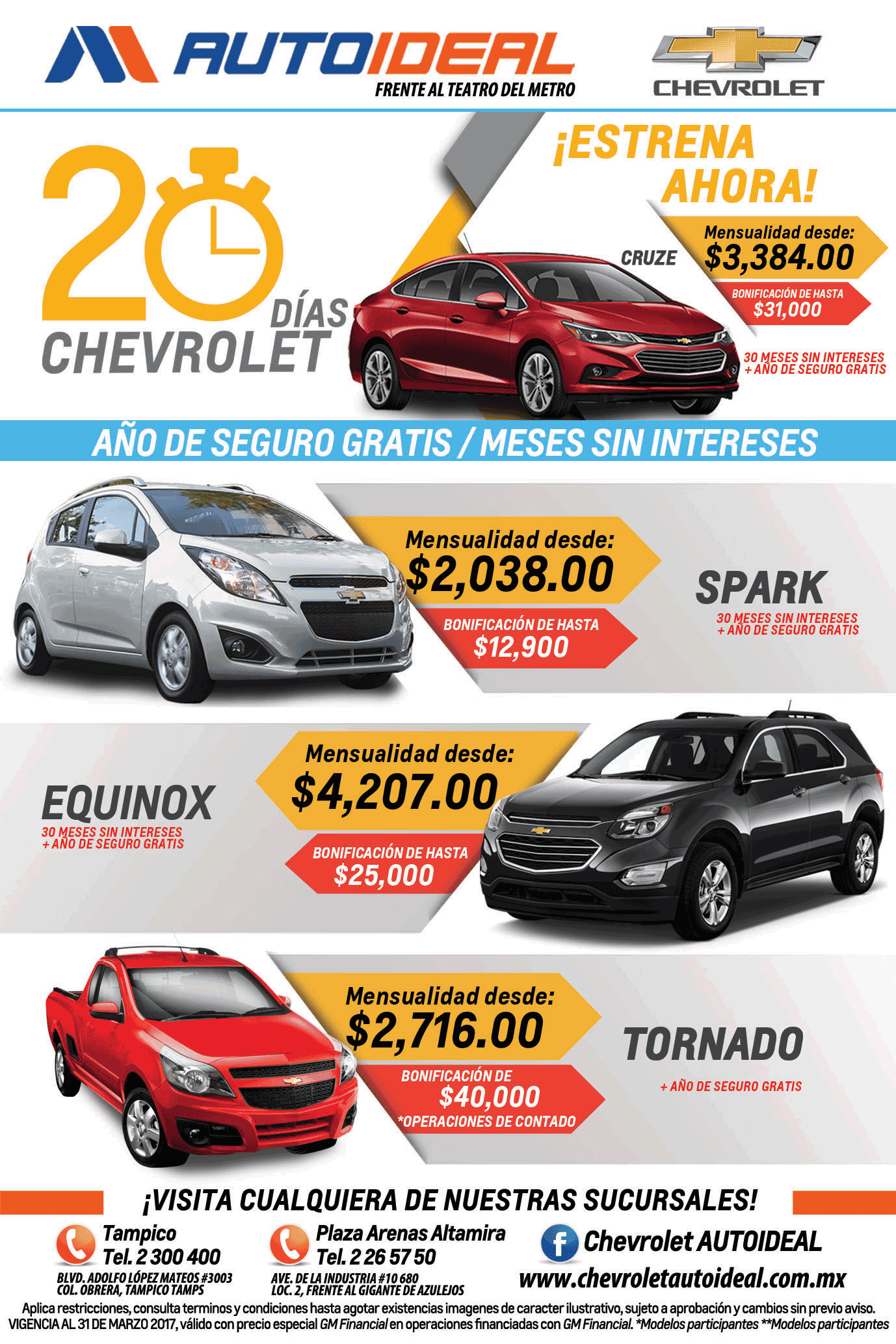 20 Días Chevrolet