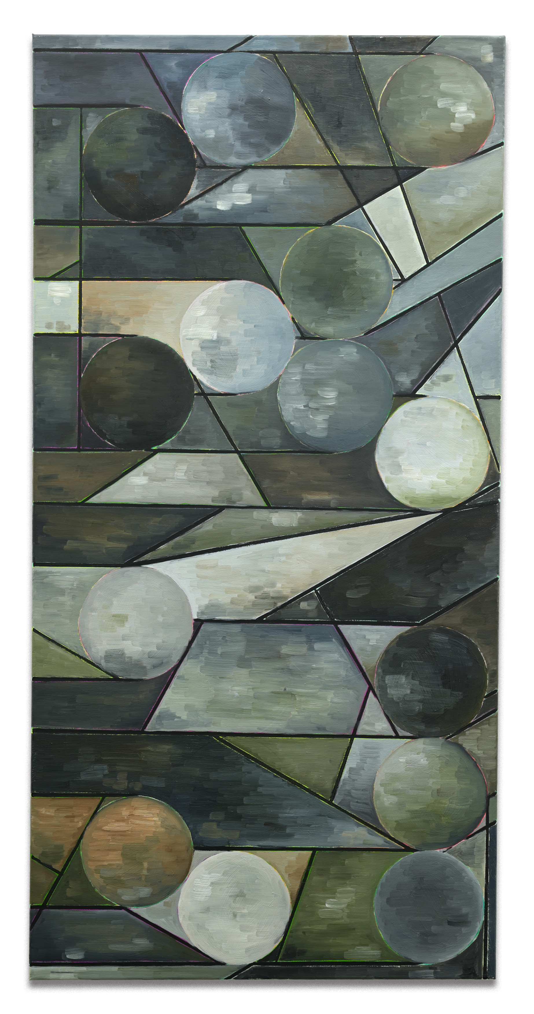 SMOKING KILLS, Oil on canvas, 120 x 37 x 1.8 cm