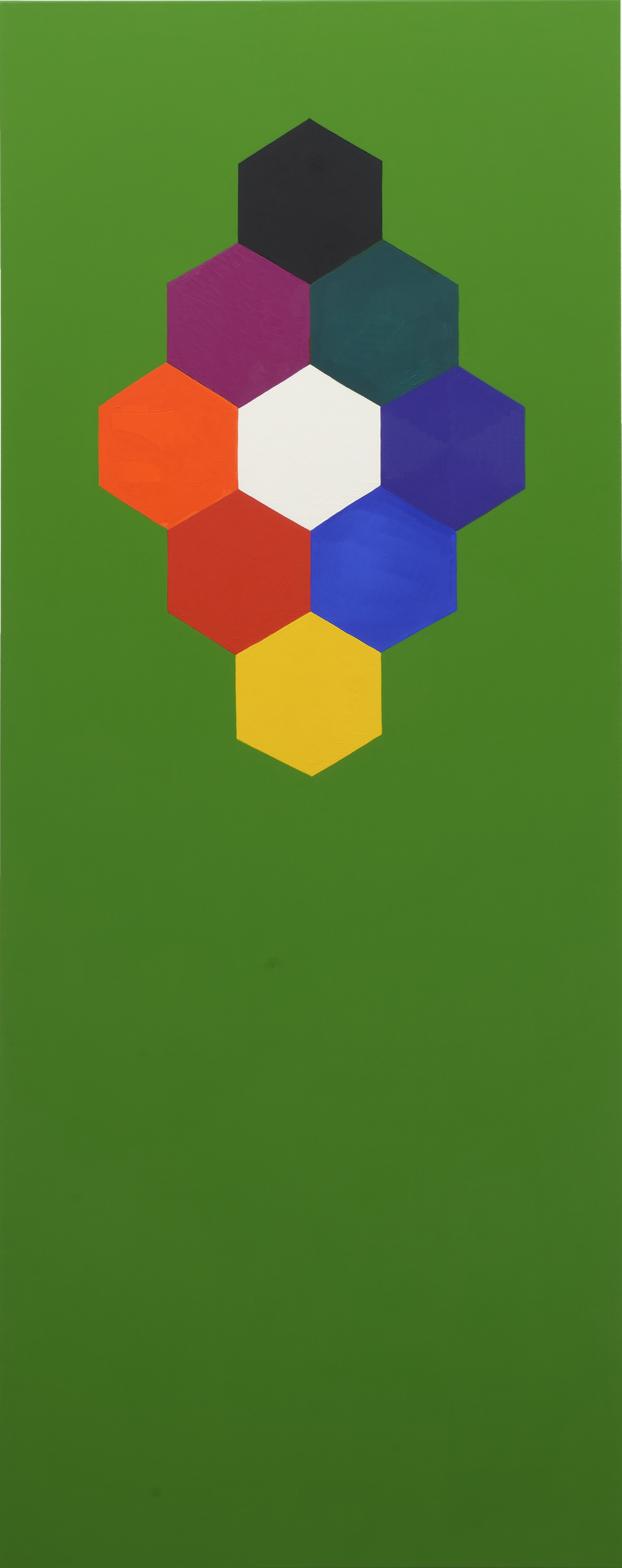 SPORTS, Oil on linen, 200 x 80 x 1.8 cm