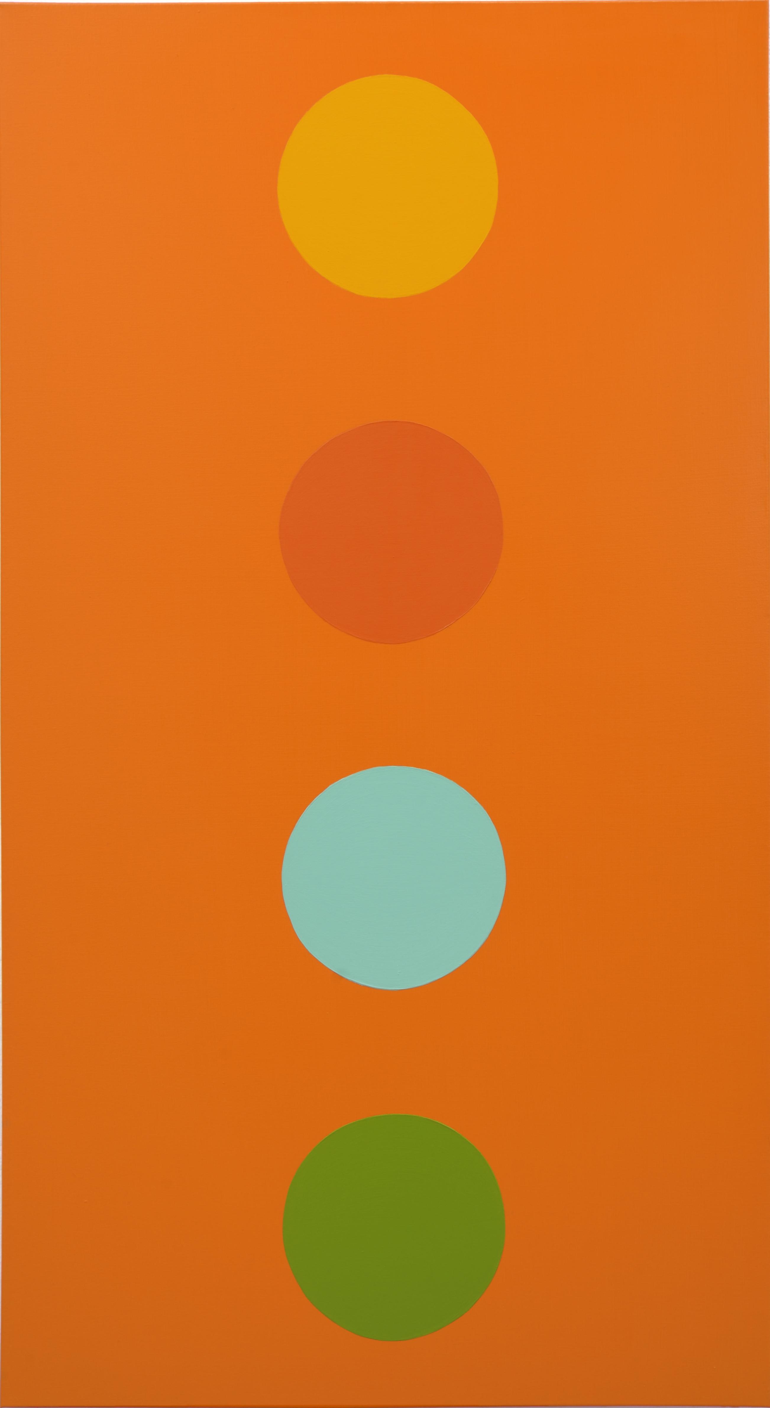 88646, Oil on canvas, 170 x 94 x 1.8 cm