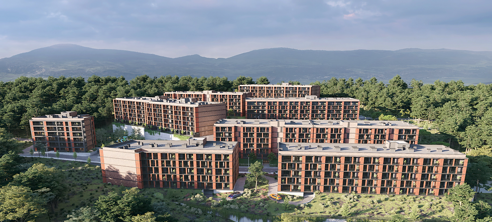 Monolith Ethno City residential development in Tbilisi, Georgia
