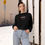 Thumbnail: Good Reps, Vibes & Energy ||  Cropped Fleece Pullover