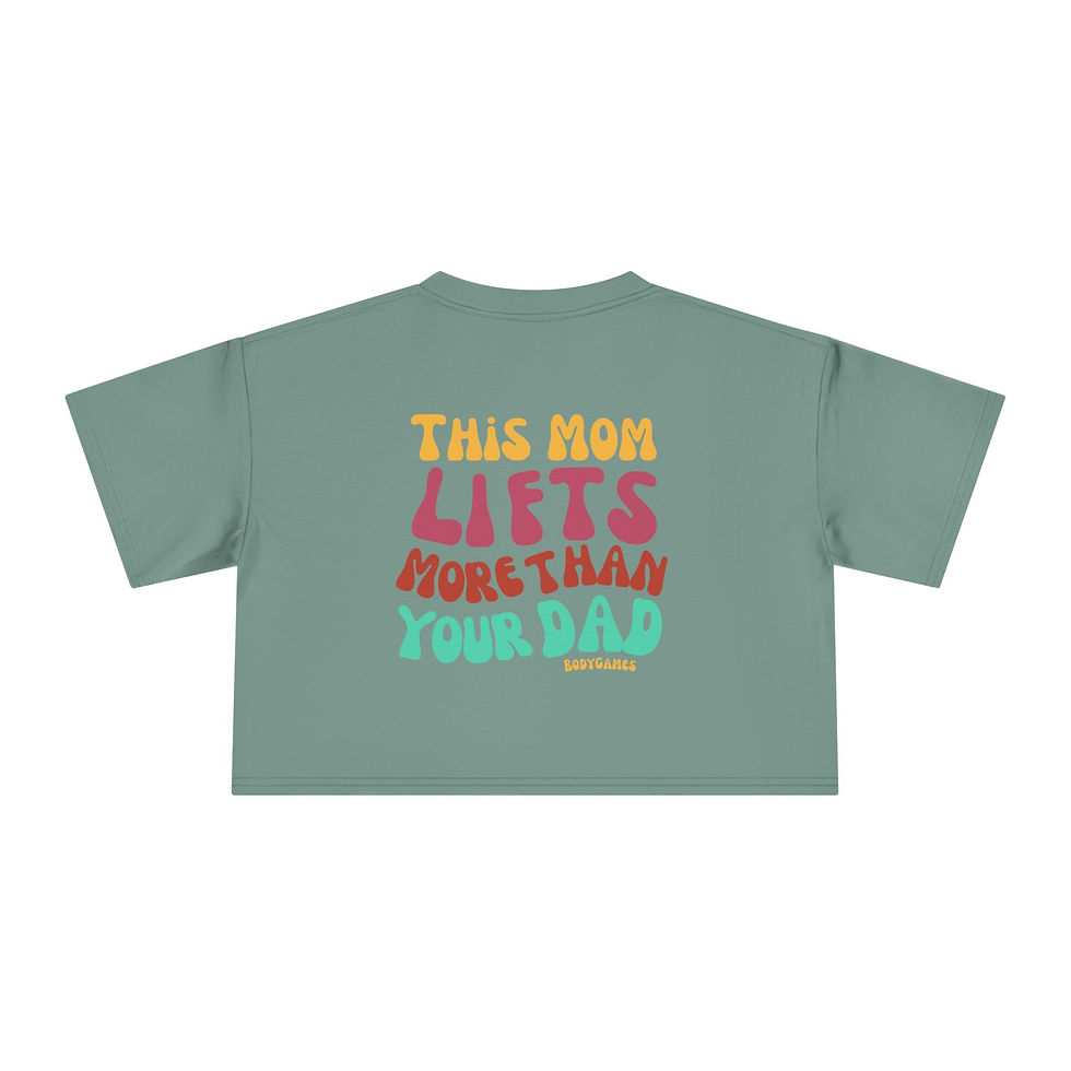 Thumbnail: More Than Your Dad -- Cropped Tee