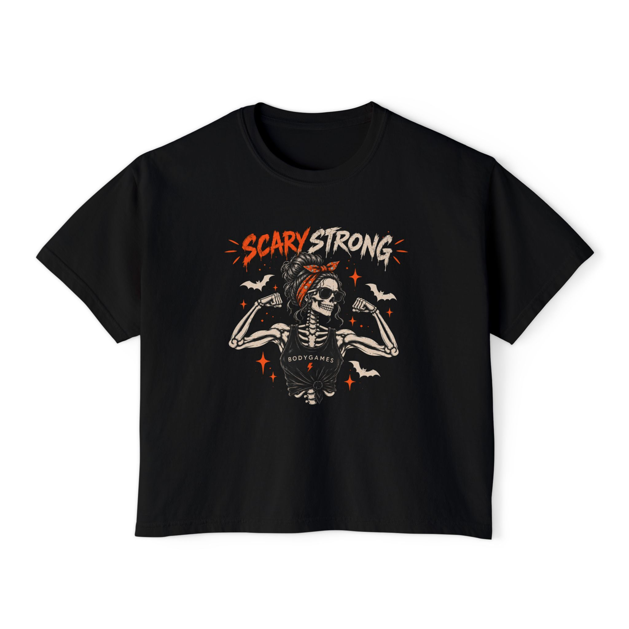 Scary Strong || Boxy Women's Tee 