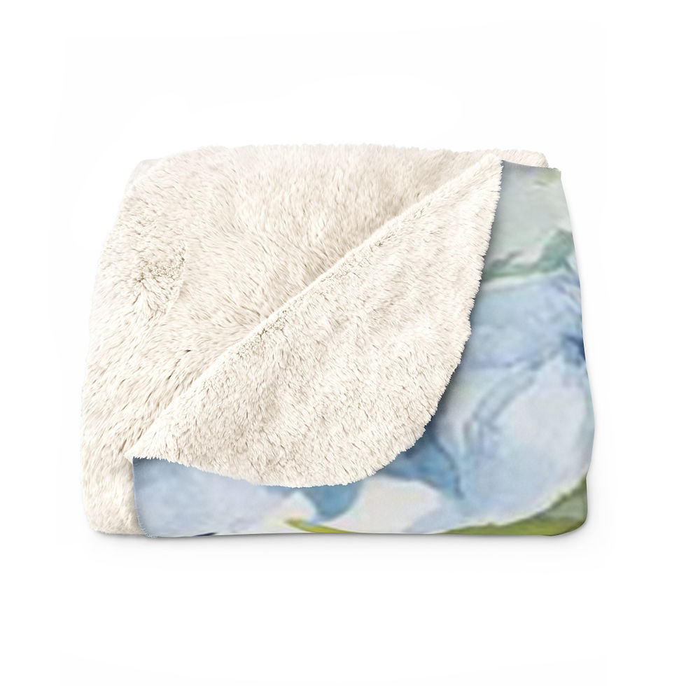 Thumbnail: To Mom Sherpa Fleece Blanket