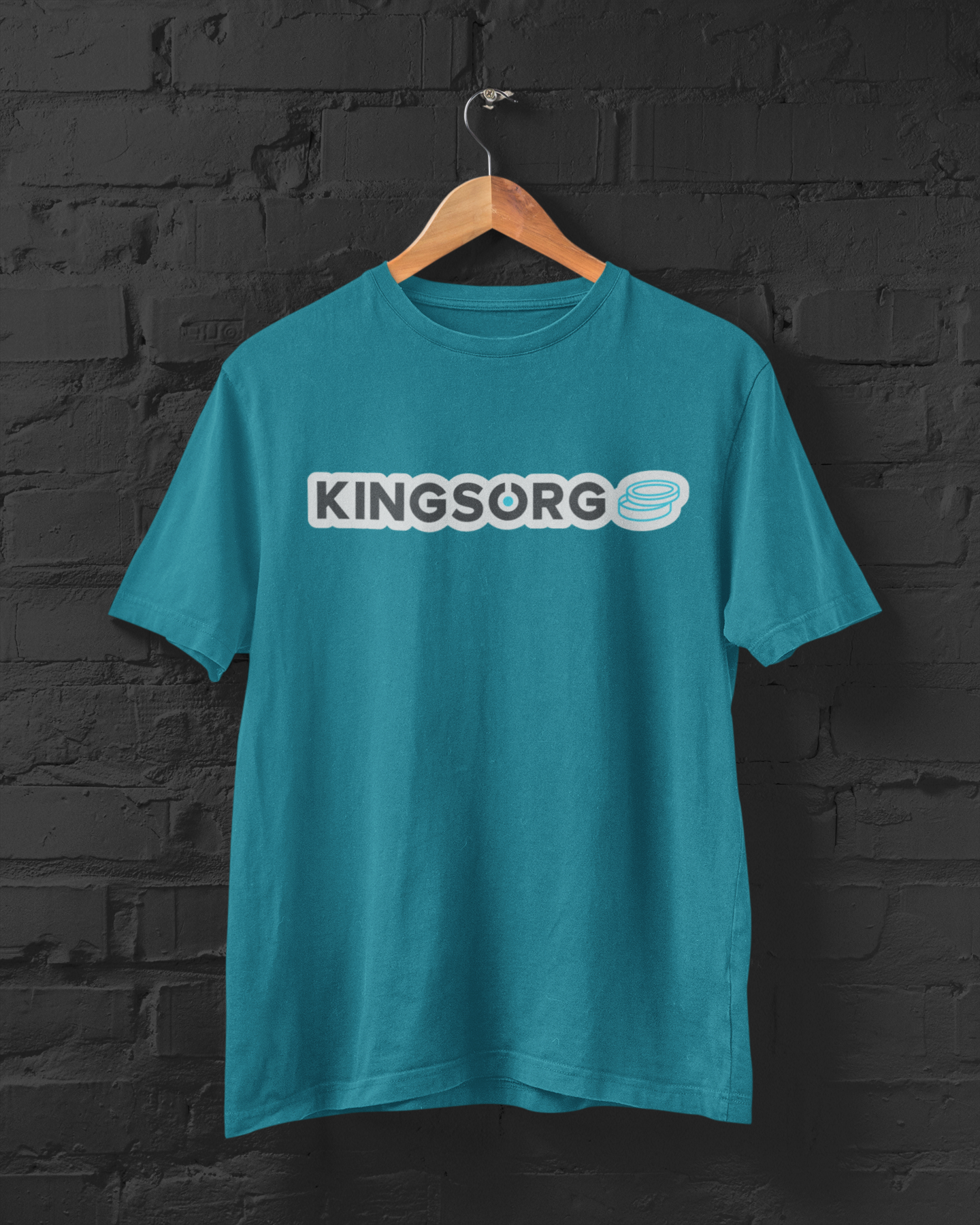 Kingsorg Logo Cotton Signature T-shirt