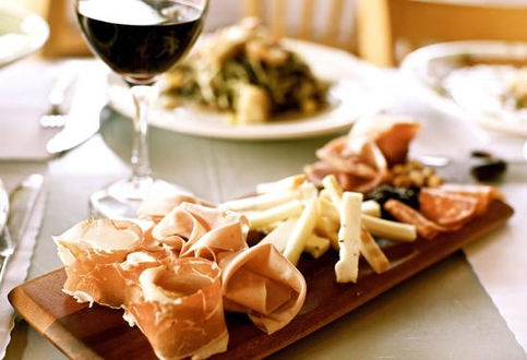 Beautiful Antipasto tray from Il Forno