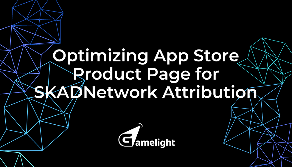 Optimizing App Store Product Page for SKADNetwork Attribution