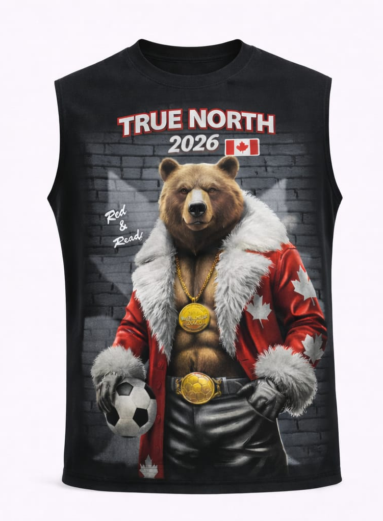 Canada Bear Tank Soccer Fans