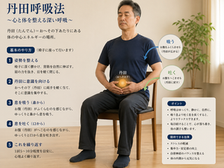 丹田呼吸法