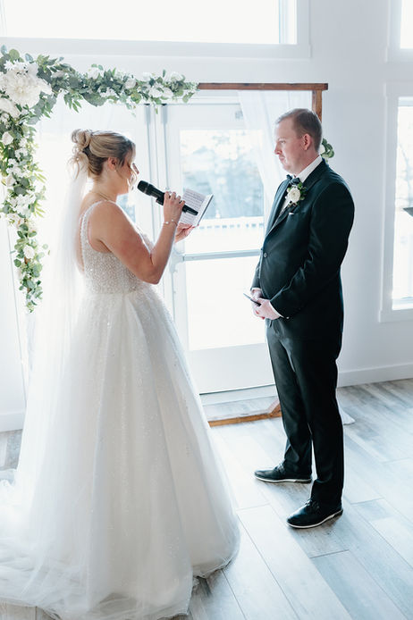 Beyond the Meridian | ceremony | Wedding | Edmonton wedding venue