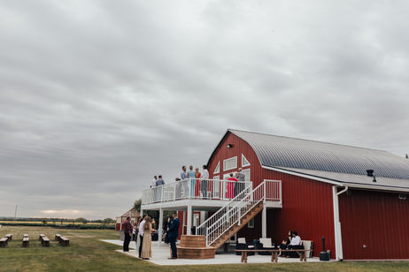 Beyond the Meridian - patio - wedding - Edmonton wedding venue