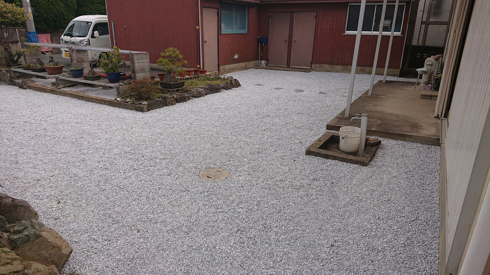 お庭のリフォーム