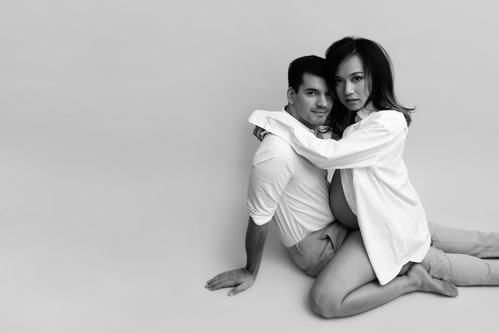 Couple maternity image Bromley photographer