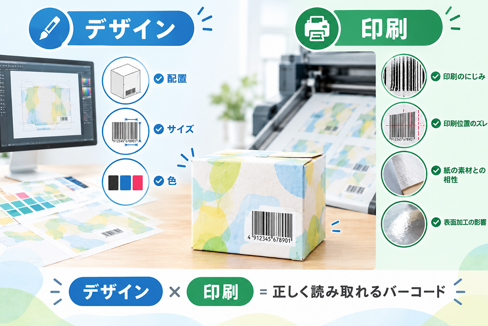 正しく読み取れるバーコードとは