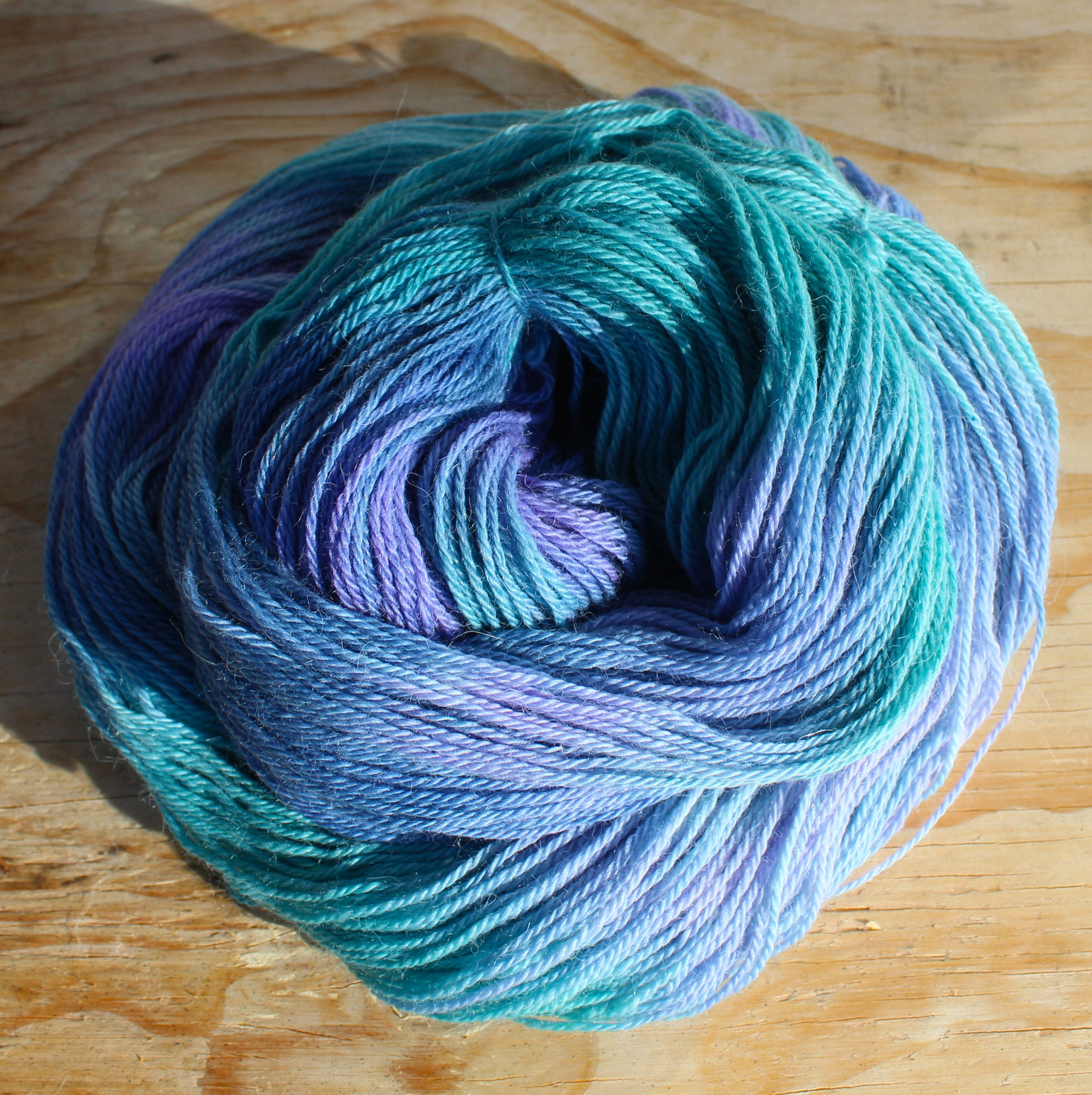 PAUA  - 4ply Hand dyed, 100% Baby Alpaca Yarn