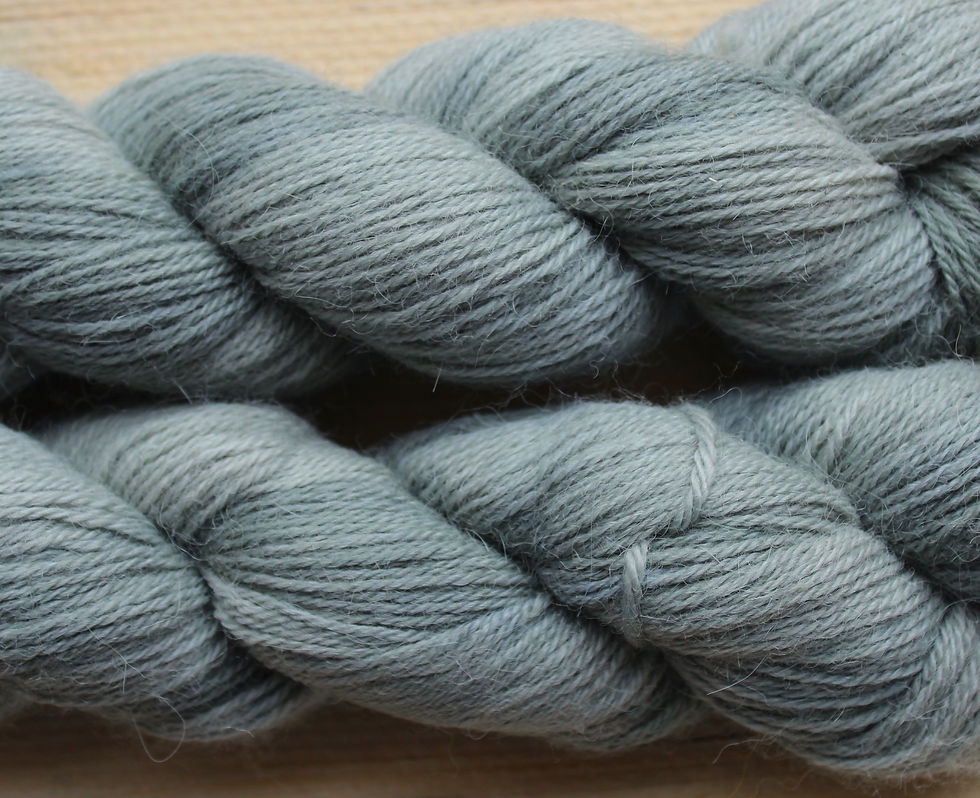 Thumbnail: 4ply Olives - 100% Hand dyed Alpaca yarn