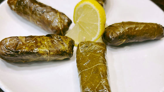 Stuffed grapevine leaves