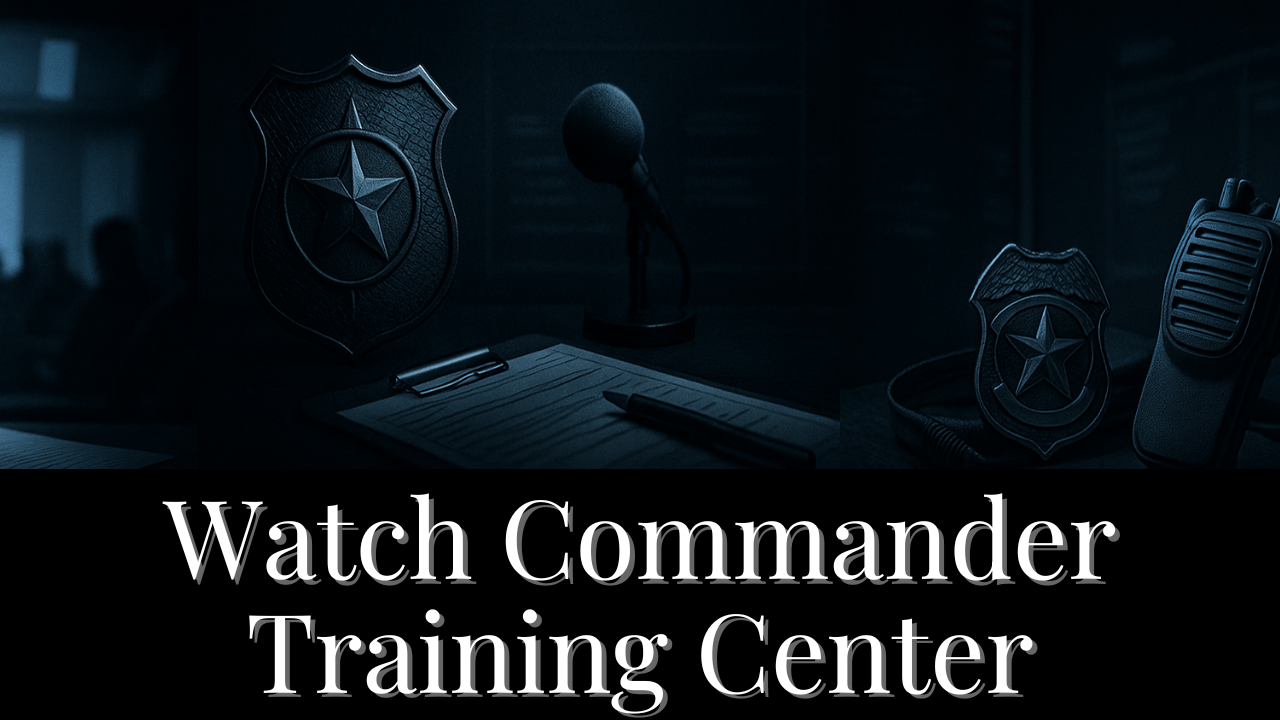 Commander Licensing Interview All Products | The Watch Commander Interview Prep