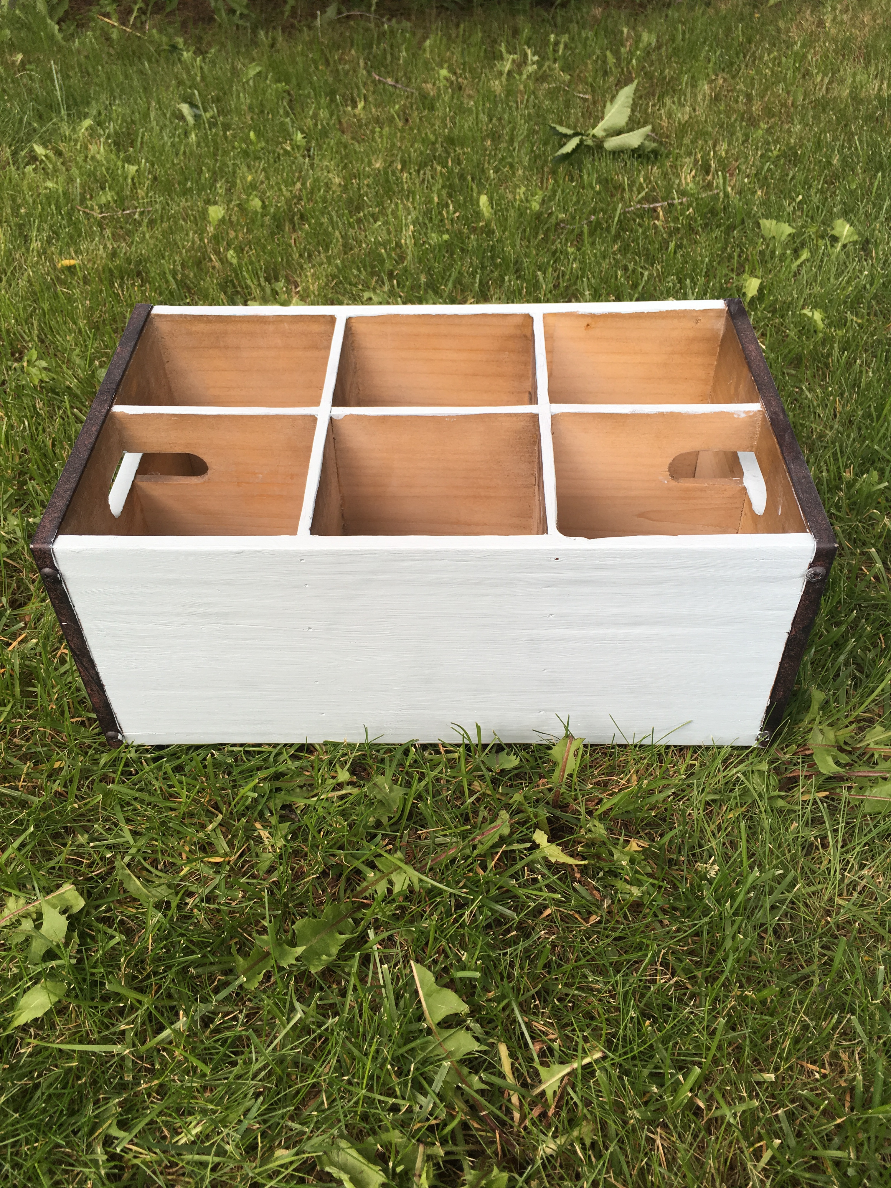 vintage wood crate