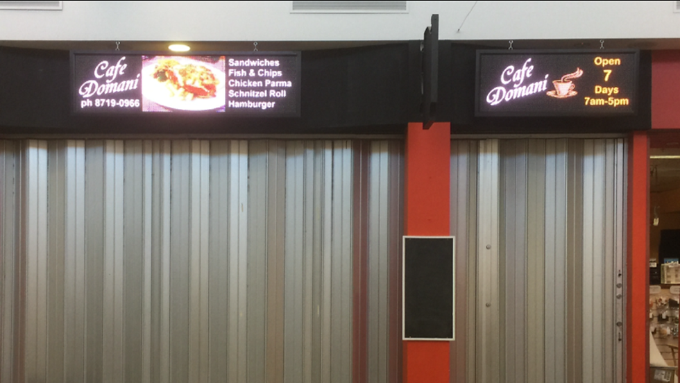 G2 Media Cafe Led Display 2
