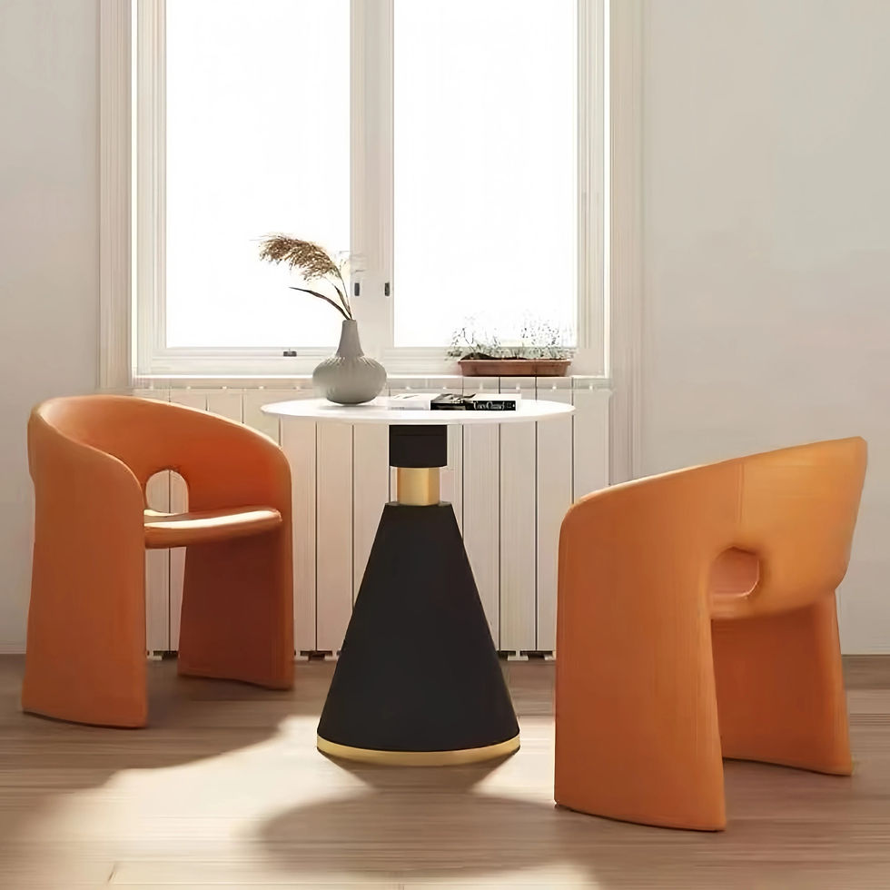 Thumbnail: Celeste Velvet Armchair – Elegant, Customizable, and Comfy for Office Use