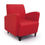 Thumbnail: Modular Red Faux Leather Lounge Accent Chair – Discount Office Reception