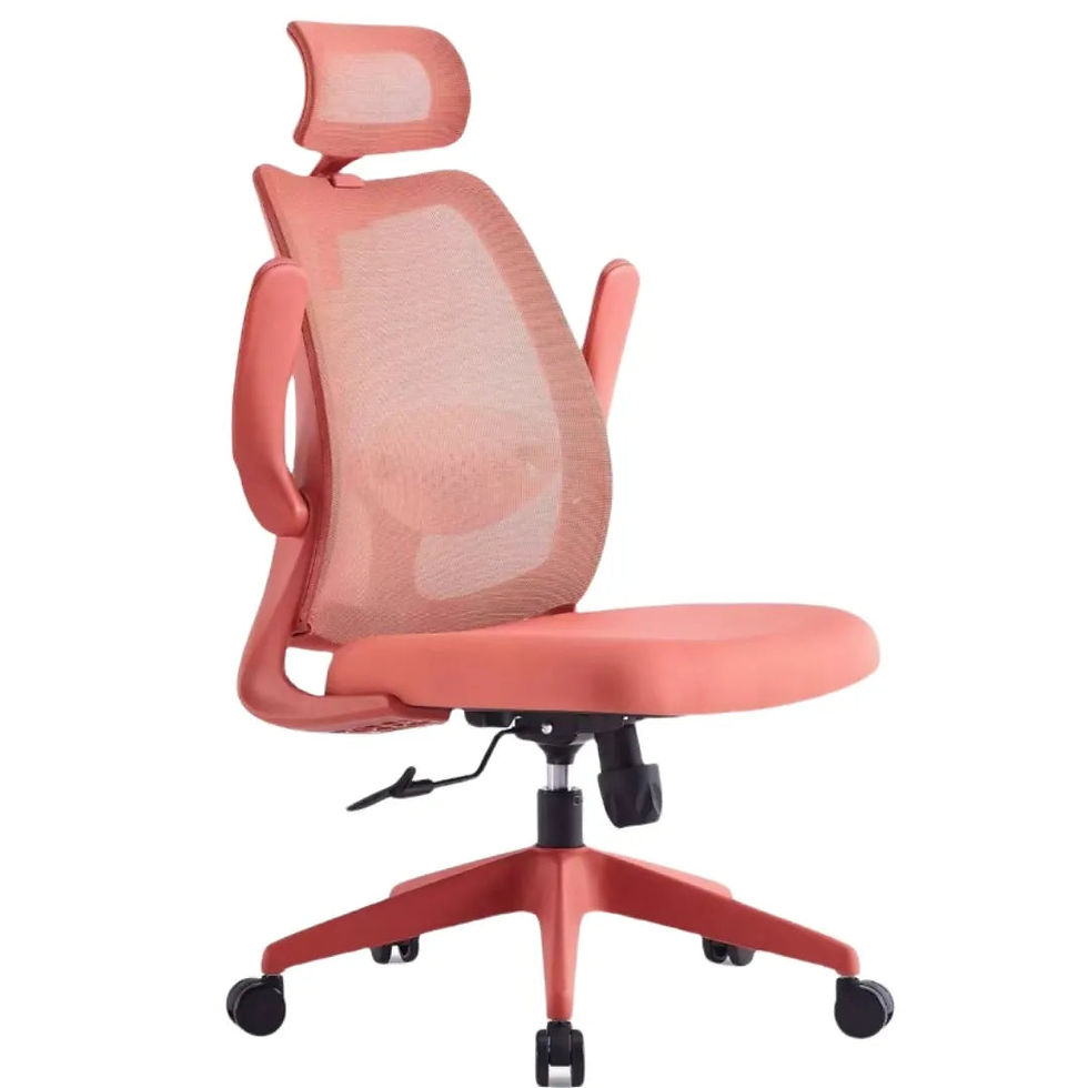 Thumbnail: Premium Ergonomic Office Chair with Lumbar Support – High Back Swivel Desk Chair