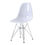 Thumbnail: Meta Base Polypropylene Eames Molded Plastic Side Chair DAW Armchair