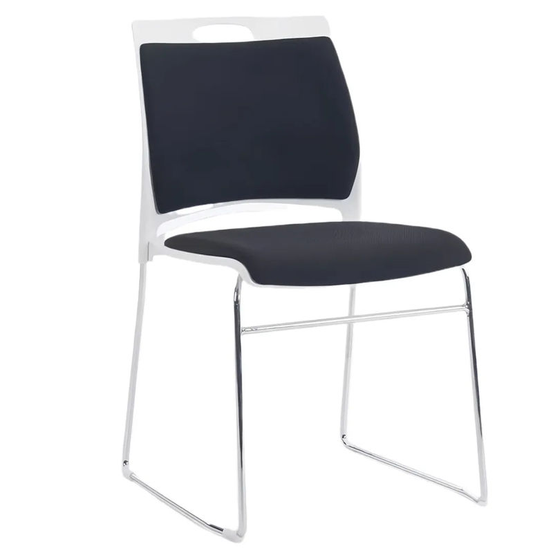 Thumbnail: Stackable Training Chair with Padded Seat and Durable Frame for Office Use