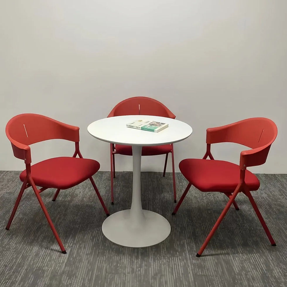 Thumbnail: Premium Stackable Training Chair with Steel Frame – Ergonomic, Space-Saving Offi
