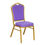 Thumbnail: Crown Plain Back Iron Stackable Banquet Hall Chairs – Sedie Carnival, Hotel Plaz