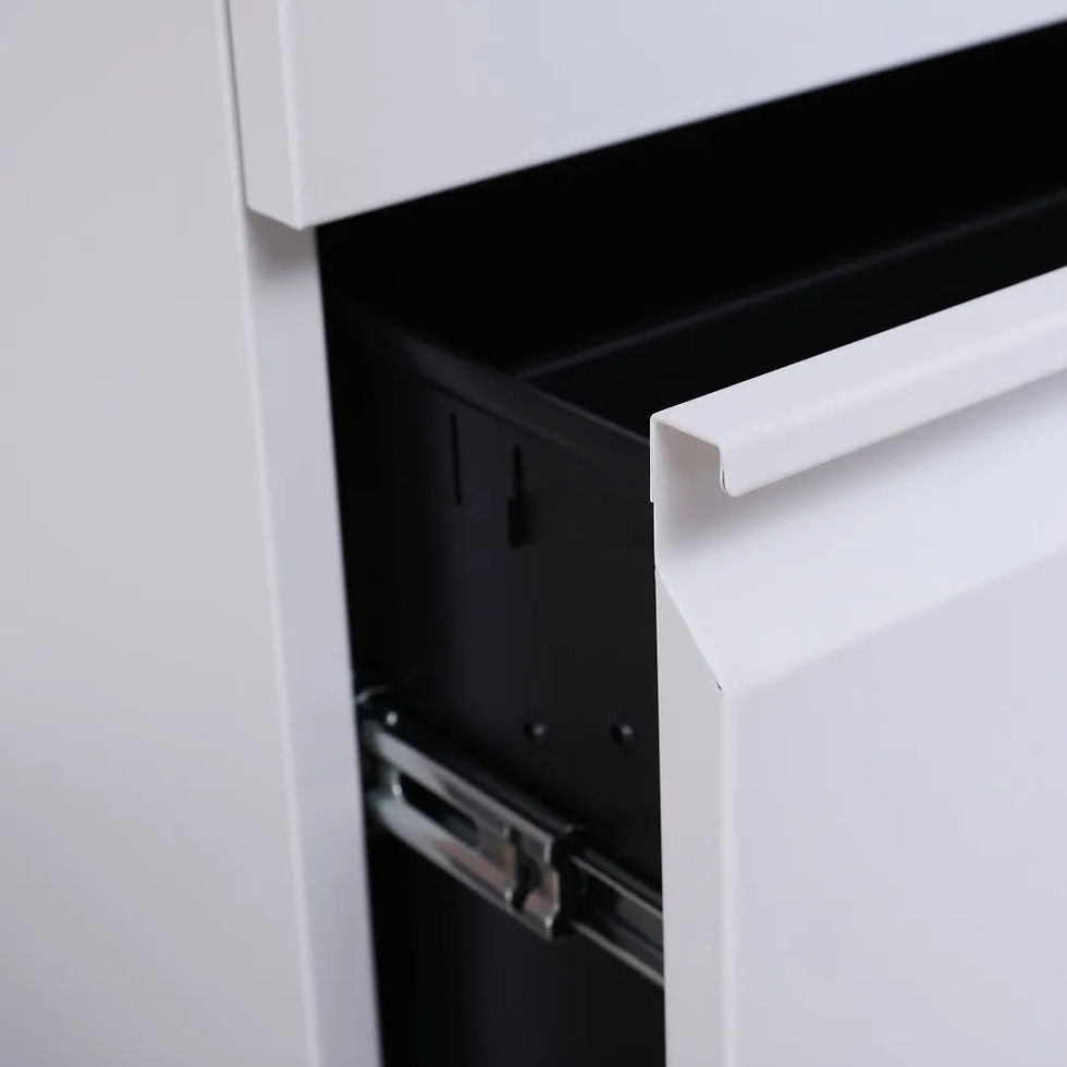 Thumbnail: Office Locking File Storage Pedestal Under Desk – Fully Assembled Mobile Cabinet