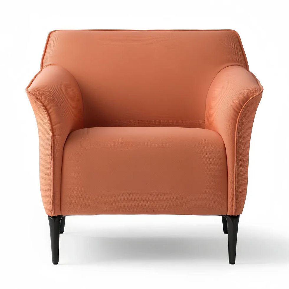 Thumbnail: Modular High Back Burgundy Leather Sofa – Elegant Lobby Seater