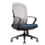 Thumbnail: Ergonomic Rolling Office Chair with Mesh Fabric and Optional Adjustable Headrest
