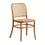 Thumbnail: High Back Ash Wood & Rattan Hoffmann Side Dining Chair